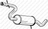 VW 1K0253209EQ Middle Silencer